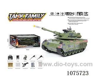 1:18 2.4G 20ch rc tank with water bullet
