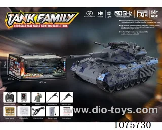 1:18 2.4G 20ch rc tank with water bullet