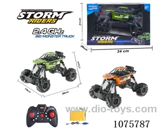 1:16 2.4G rc car included battery
