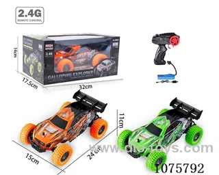 1:18 2.4G rc car included battery