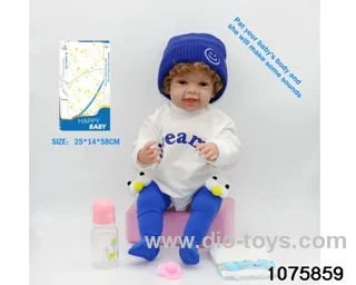 22 inch 55cm doll set in window box