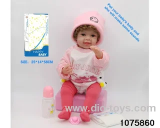 22 inch 55cm doll set in window box
