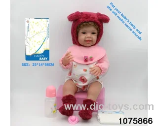 22 inch 55cm doll set in window box