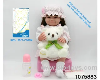22 inch 55cm doll set in window box