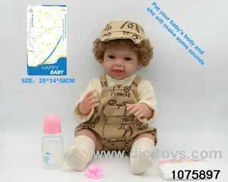 22 inch 55cm doll set in window box