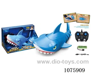 2.4G rc stunt shark included battery