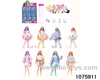 11.5 inch 12 jointed doll set in display box