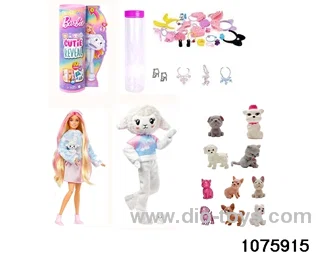 11.5 inch 12 jointed doll set in box