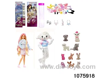 11.5 inch 12 jointed doll set in box