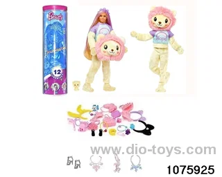 11.5 inch 12 jointed doll set in bottle