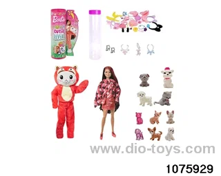 11.5 inch 12 jointed doll set in box