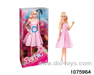 11.5 inch 12 jointed doll set in color box