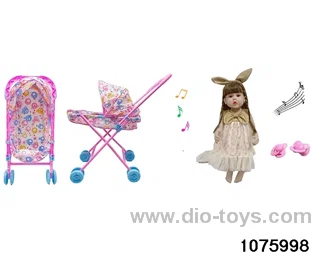 60cm Doll Set in PVC bag
