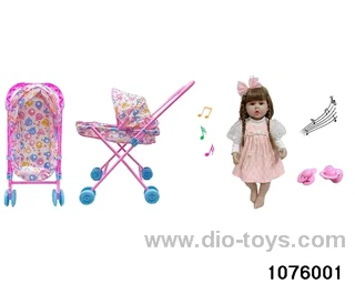 60cm Doll Set in PVC bag