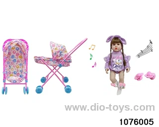 60cm Doll Set in PVC bag