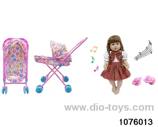 60cm Doll Set in PVC bag