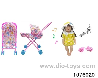 60cm Doll Set in PVC bag