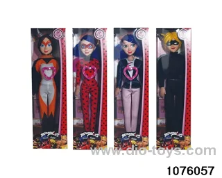 18 inch 5 jointed doll set in window box