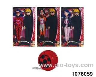 18 inch doll set in window box