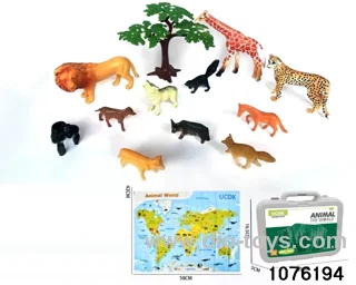 13pcs wild animal set