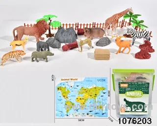 30pcs wild animal set