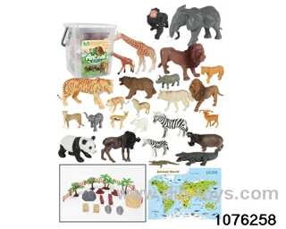 50pcs wild animal