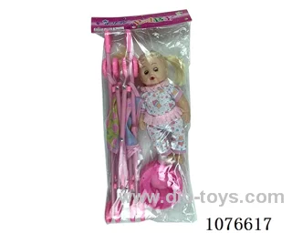 12inch doll with trolley