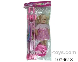 12inch doll with trolley
