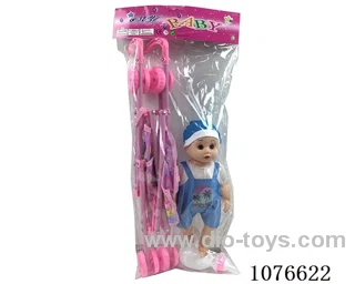 12inch doll with trolley