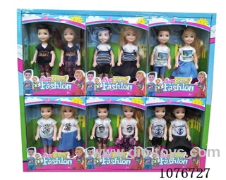 5inch doll 6pcs