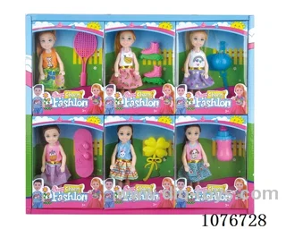 5inch doll 6pcs