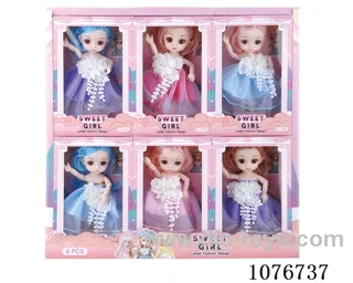 6inch doll 6pcs