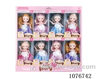 6inch doll 8pcs