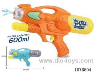 water gun in PP bag with header