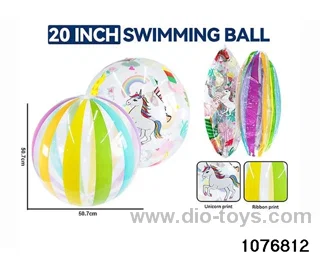 inflatable swimming ring in opp bag