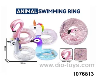 inflatable swimming ring in opp bag