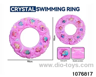 inflatable swimming ring in opp bag