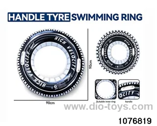 inflatable swimming ring in opp bag