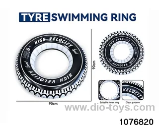 inflatable swimming ring in opp bag