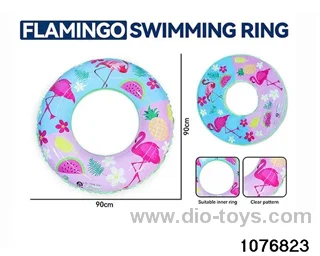inflatable swimming ring in opp bag