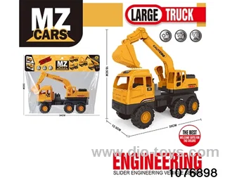 Skidding Engineering Vehicle in PP bag with header