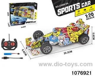 1:20 4ch RC car in window box