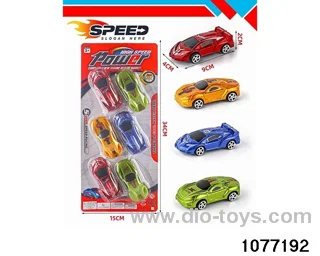 Pull back Sports Car in Blister card