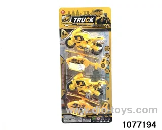 pull back Aircraft + Motorcycle in Blister card