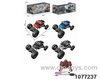 Climbing RC Vehicle in window box