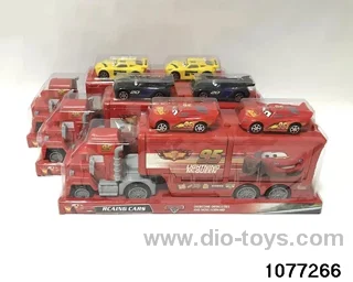 Inertia Vehicle + 2pcs  pull back car in PVC cover