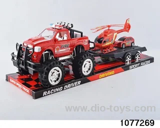 inertial tractor-trailer in PVC cover