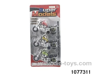 Electroplated Echo Motorcycle in Blister card