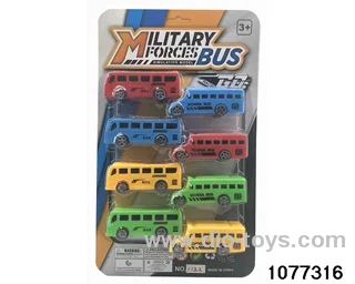 pull back bus in Blister card
