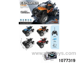 Climbing Tin RC Car in window box